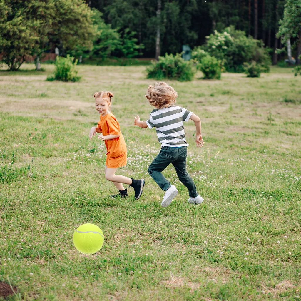 20cm Inflatable Flannel Tennis Ball I9797