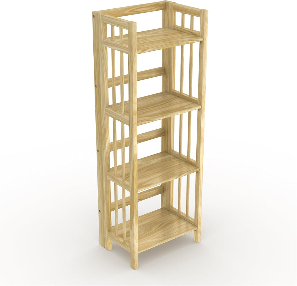 16" Natural Folding Bookcase J340