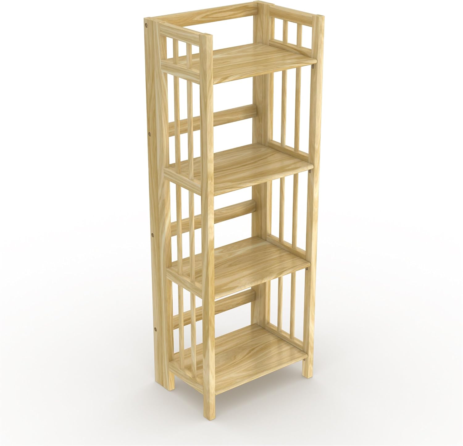 16" Natural Folding Bookcase J340