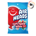 6x Bags Airheads Soft Filled Bites Original Fruit Candy 6oz O569