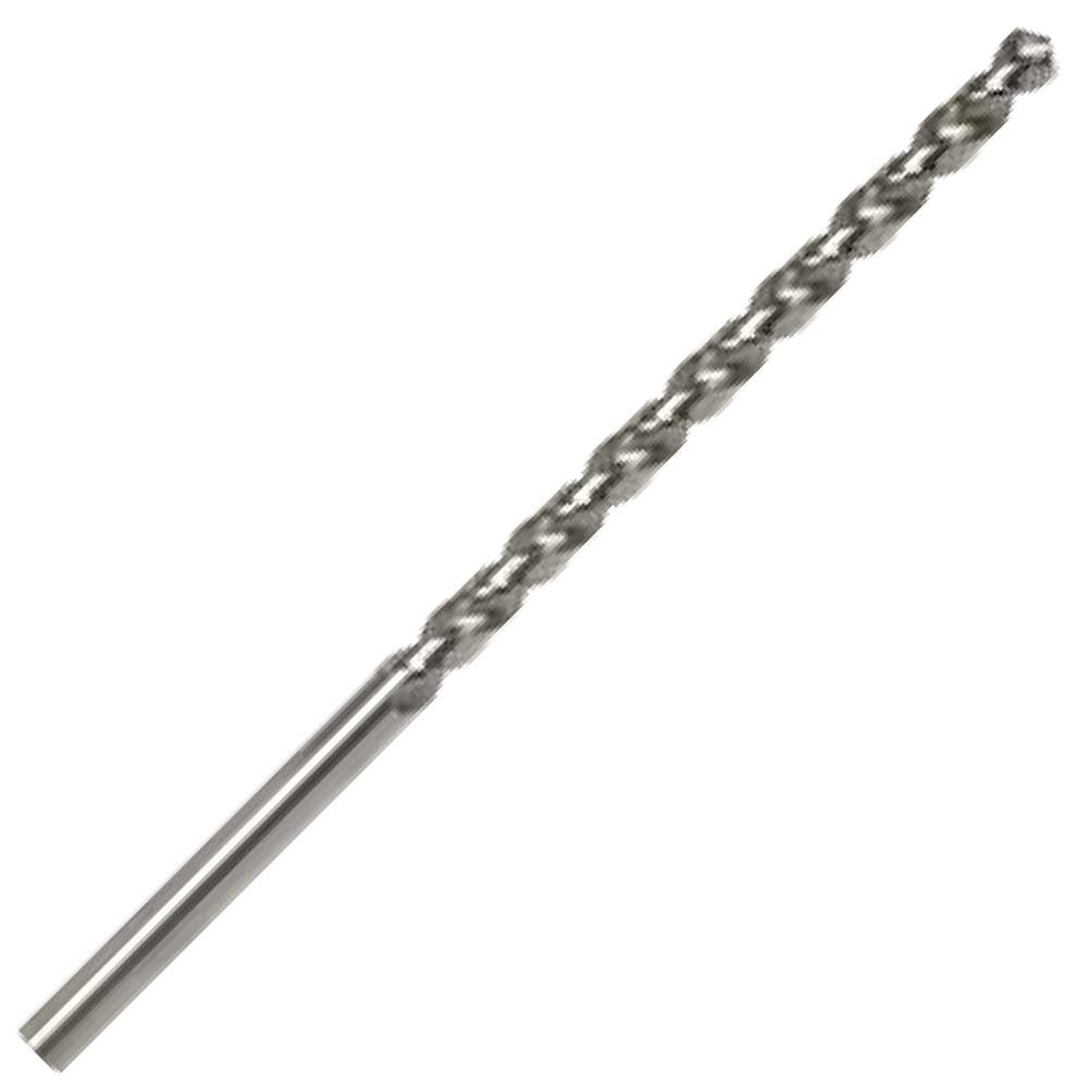 #34 Cobalt Taper Length Drill Bit, Bright Finish, 66mm Flute Length, 100mm OAL, Split Point C8342