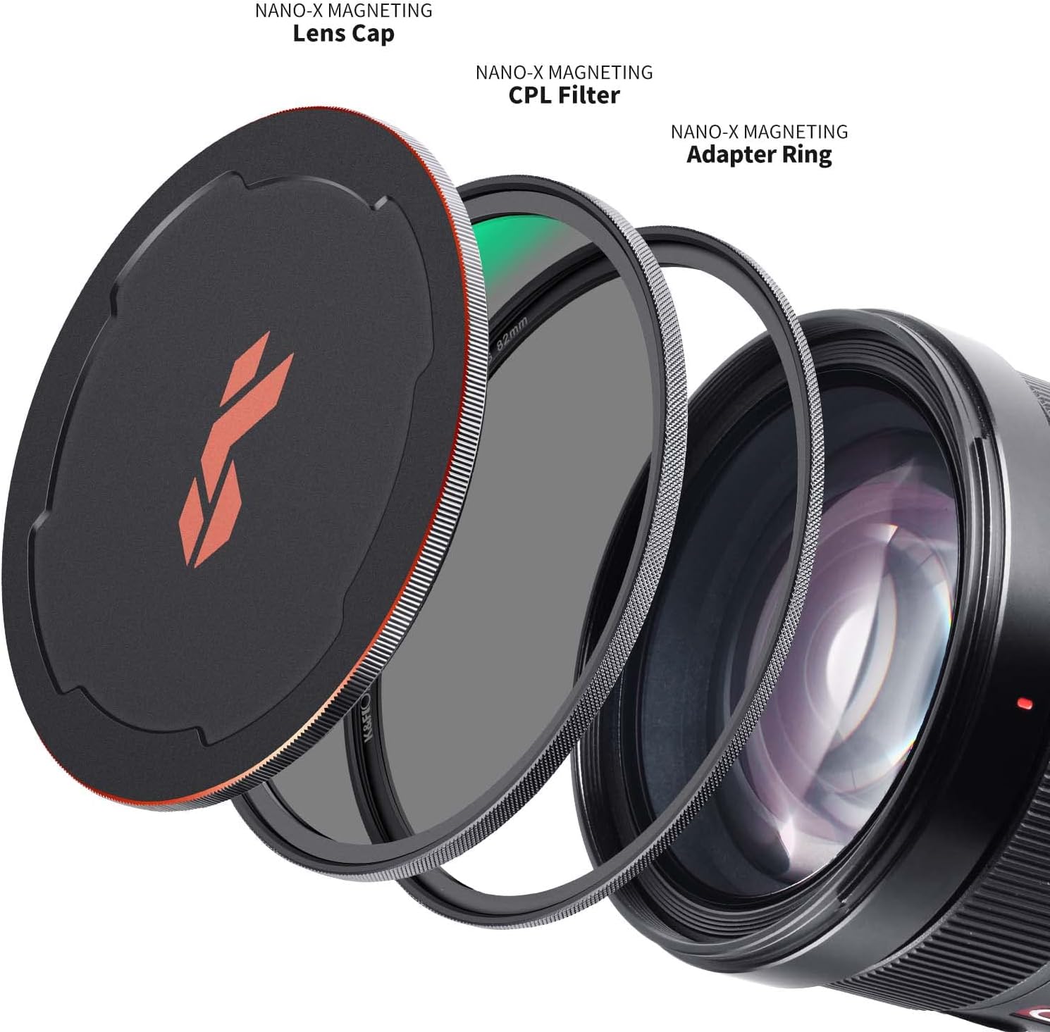 82mm Circular Polarizing Filter Kit with Adapter Ring and Lens Cap S156