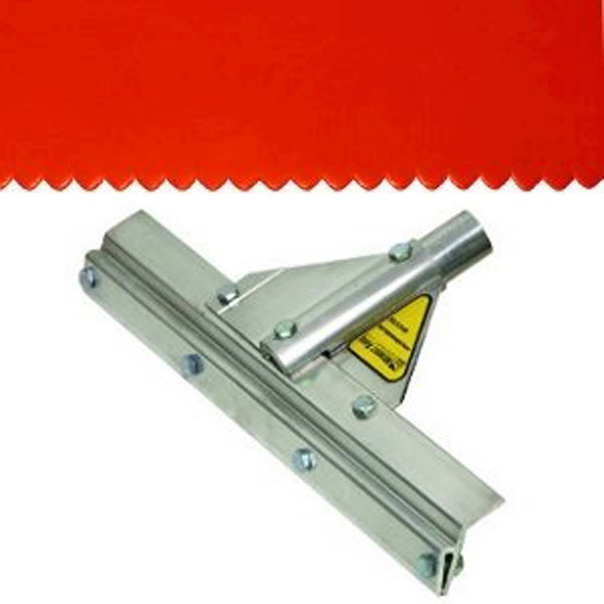 24x22 Squeegee with Red Rubber Blade W734
