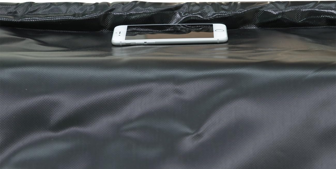 Black Garage Car Floor Mat A3823
