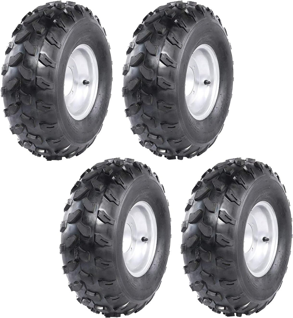 19x7.00-8 Wheel Tire Rim with 4 Bolt Pattern E61083
