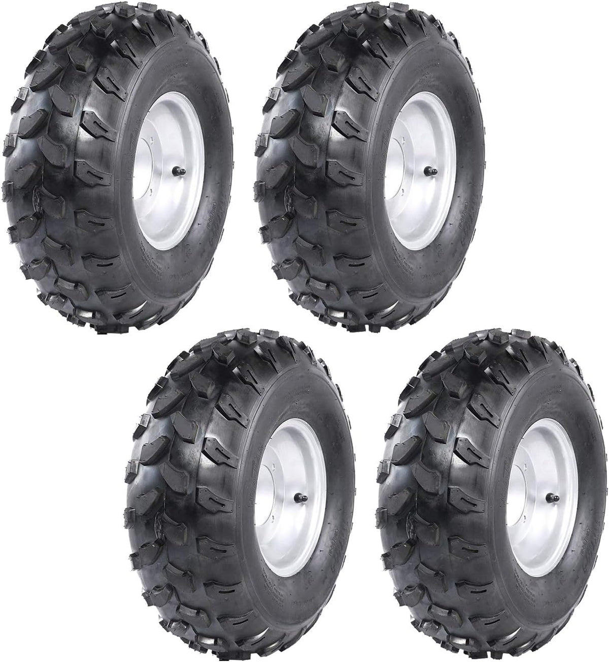 19x7.00-8 Wheel Tire Rim with 4 Bolt Pattern E61083