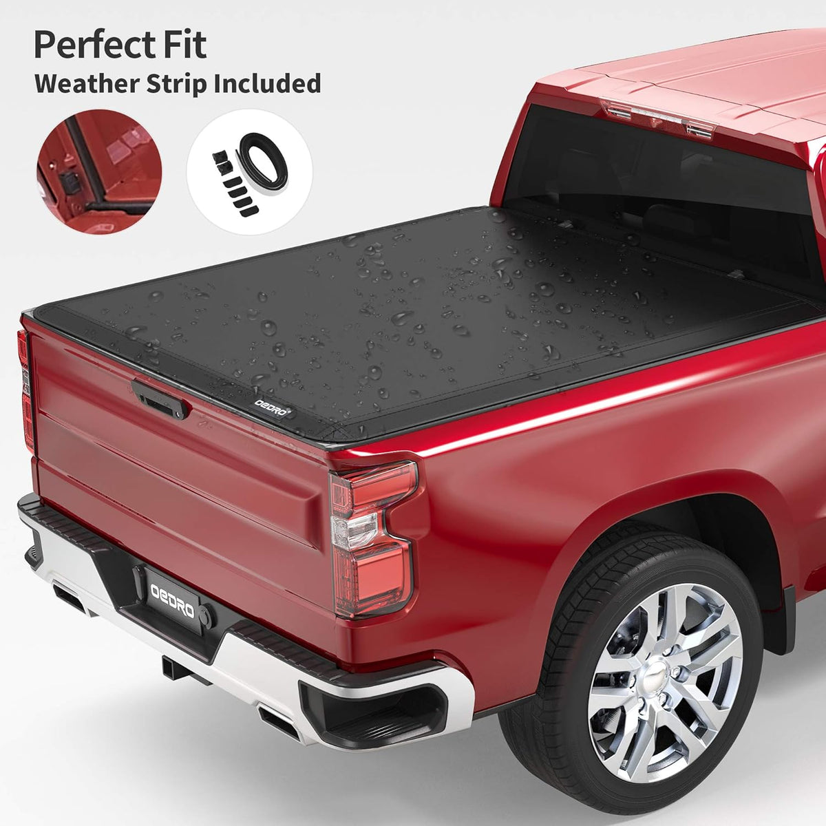Soft Quad Fold Truck Bed Tonneau Cover H7014