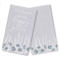 Blue and White 16 x 25 Tea Towel Set of 2 S5669