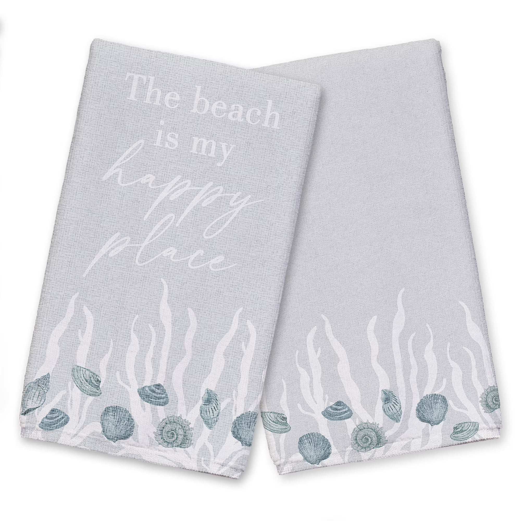Blue and White 16 x 25 Tea Towel Set of 2 S5669