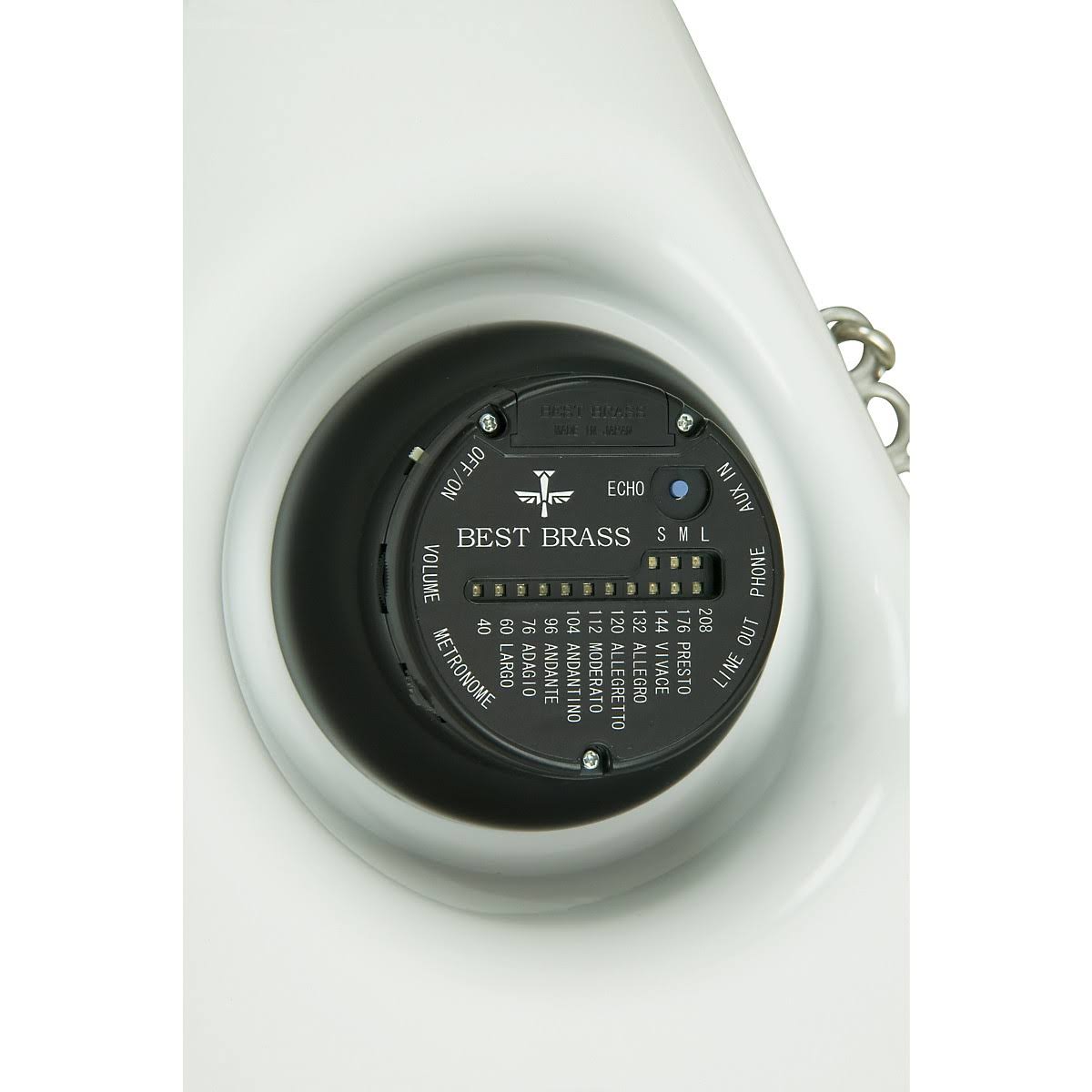 White Practice Mute System for Alto Saxophone II G783