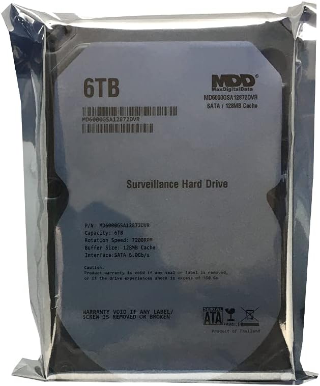 6TB 7200RPM 128MB Cache SATA 6.0Gb/s 3.5" Internal Hard Drive X100