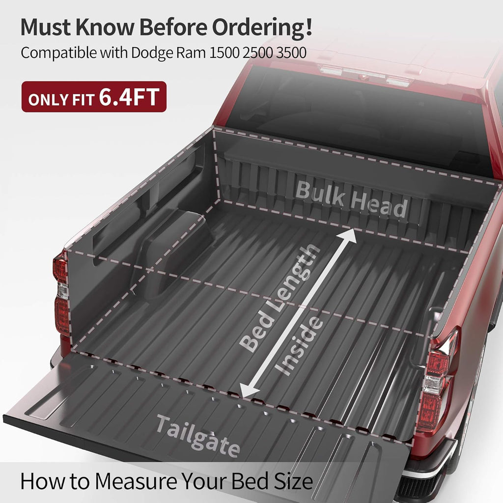 Soft Quad Fold Truck Bed Tonneau Cover H7014