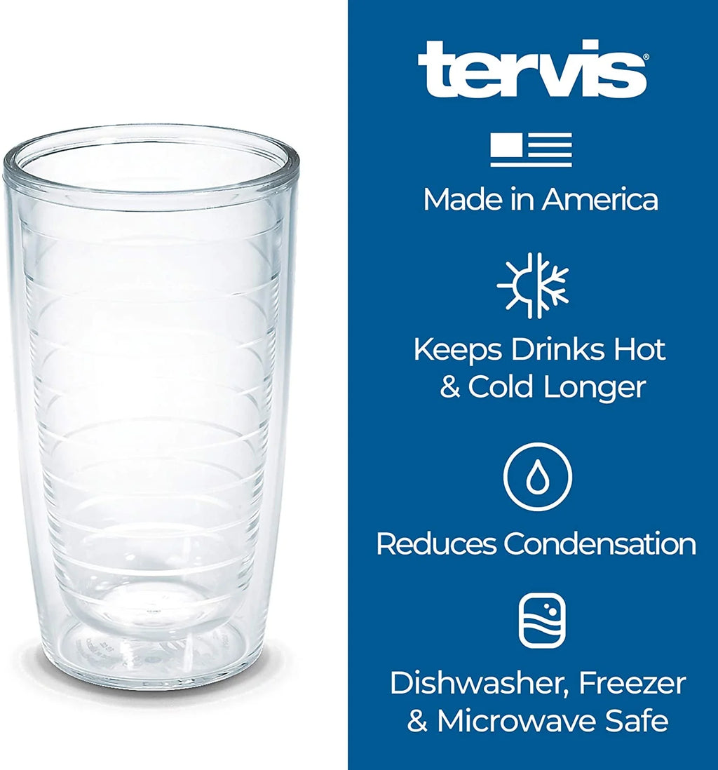 Clear 24oz Tumbler with Lime Green Lid V83768