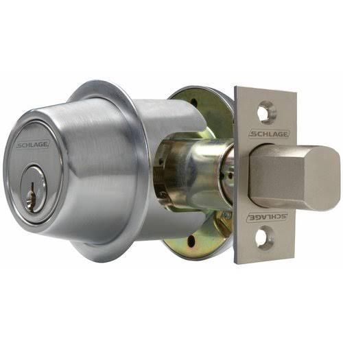 Satin Nickel Classroom Deadbolt O18343