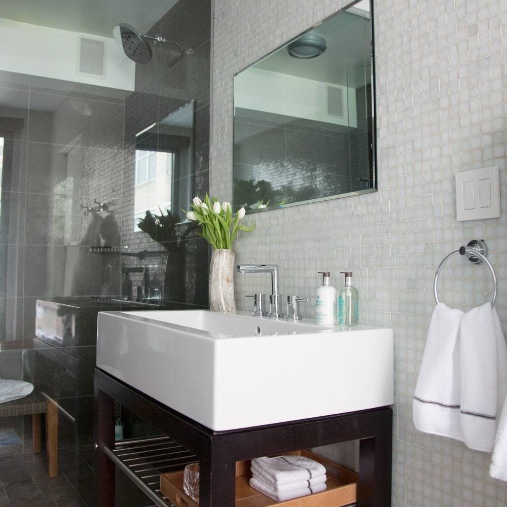 Polished Chrome Neo Widespread Bathroom Faucet H635