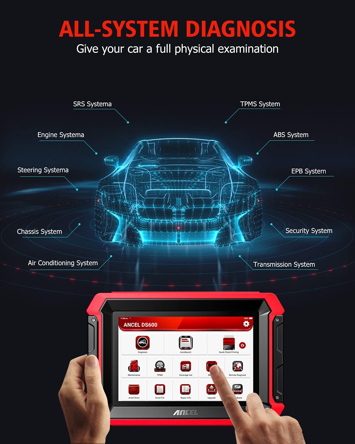 Top Version Full Function Automotive Diagnostic Scan Tool G6780