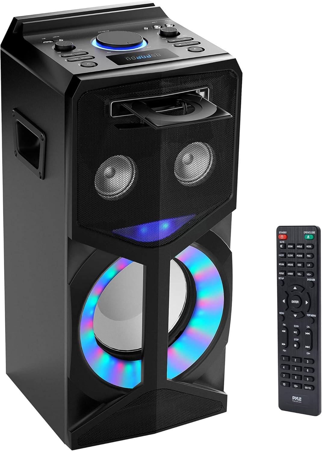 700 W Battery Powered Bluetooth PA Speaker with Microphone J824
