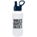 White 32 oz Water Bottle W383