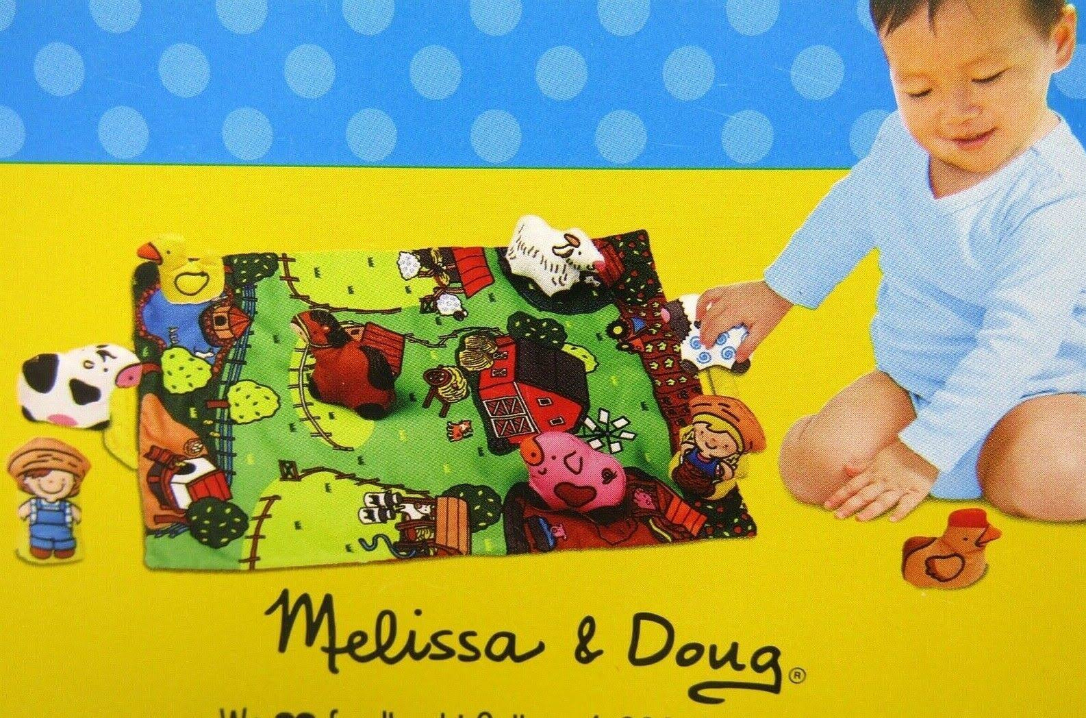 2-in-1 Talking Ball and Take-Along Farm Play Mat H690