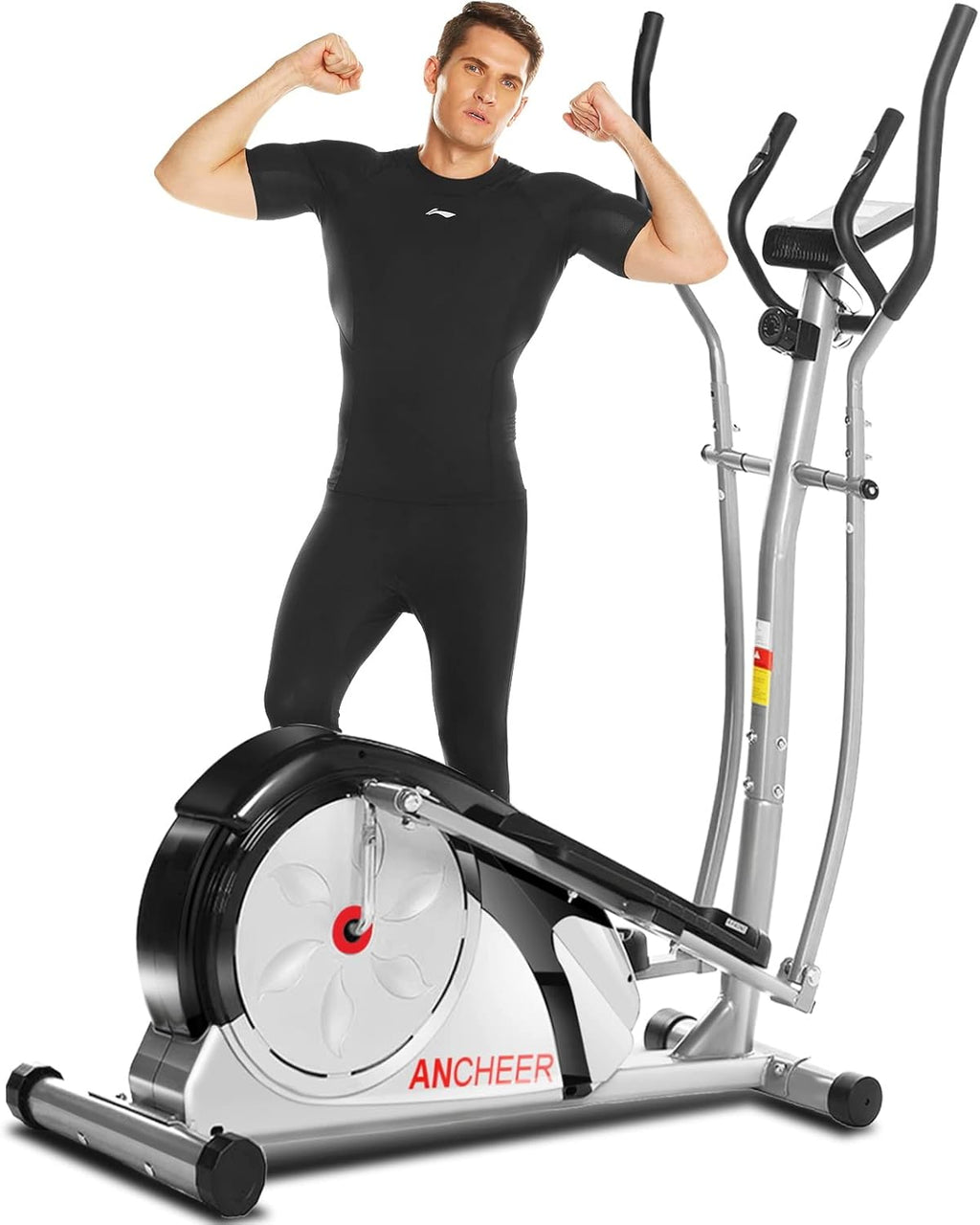 Elliptical Machine with Magnetic Resistance and LCD Monitor Z57607