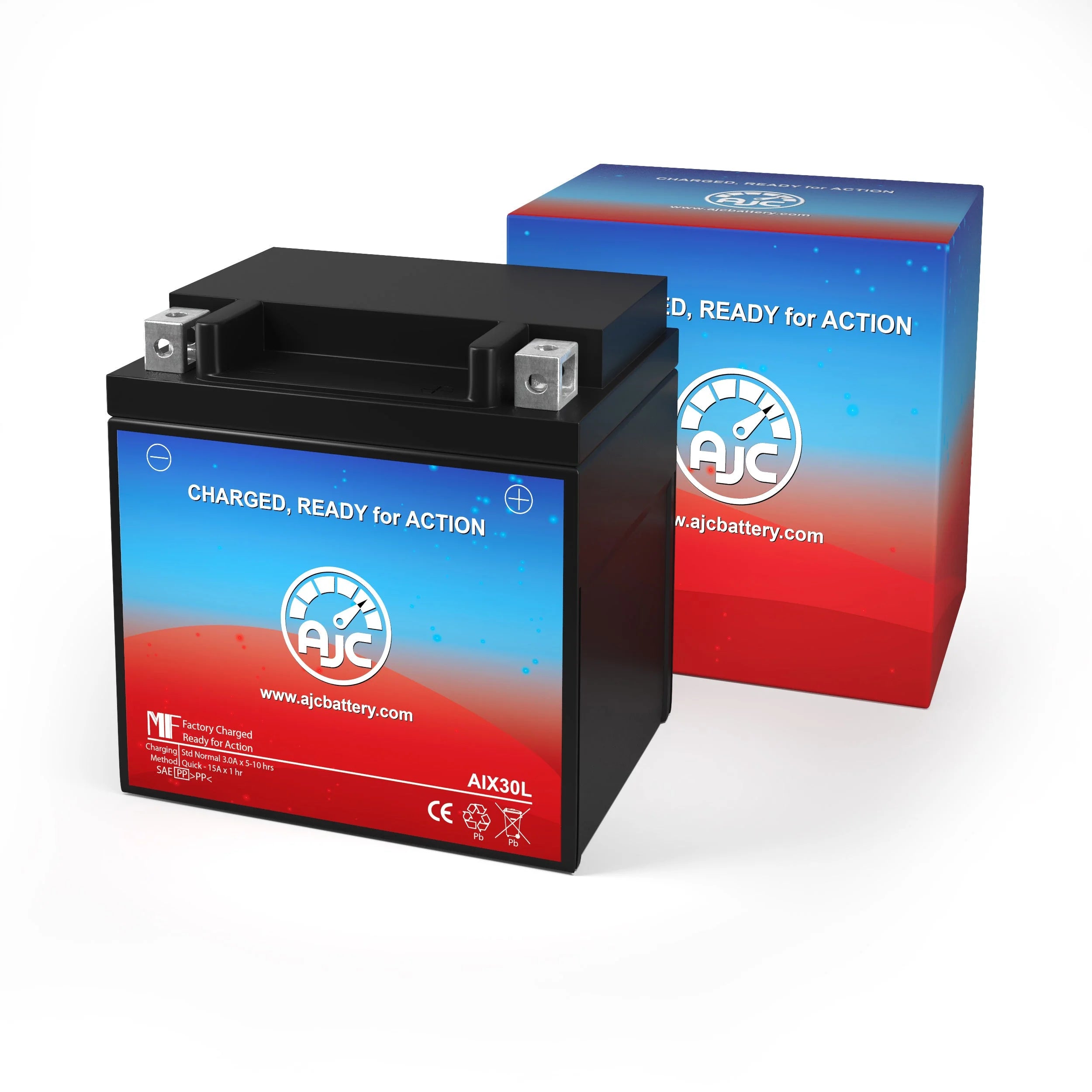 AJC Battery Compatible with Polaris Slingshot S 2000CC Motorcycle Replacement Battery (2021) P666