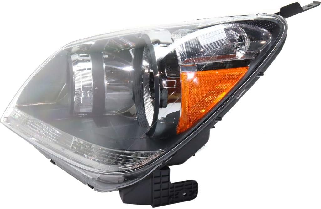 Head Light Assembly Passenger Side Black Housing S59227