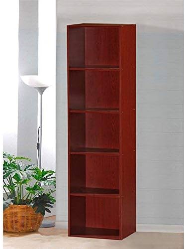 5 Shelve Bookcase Beech E545