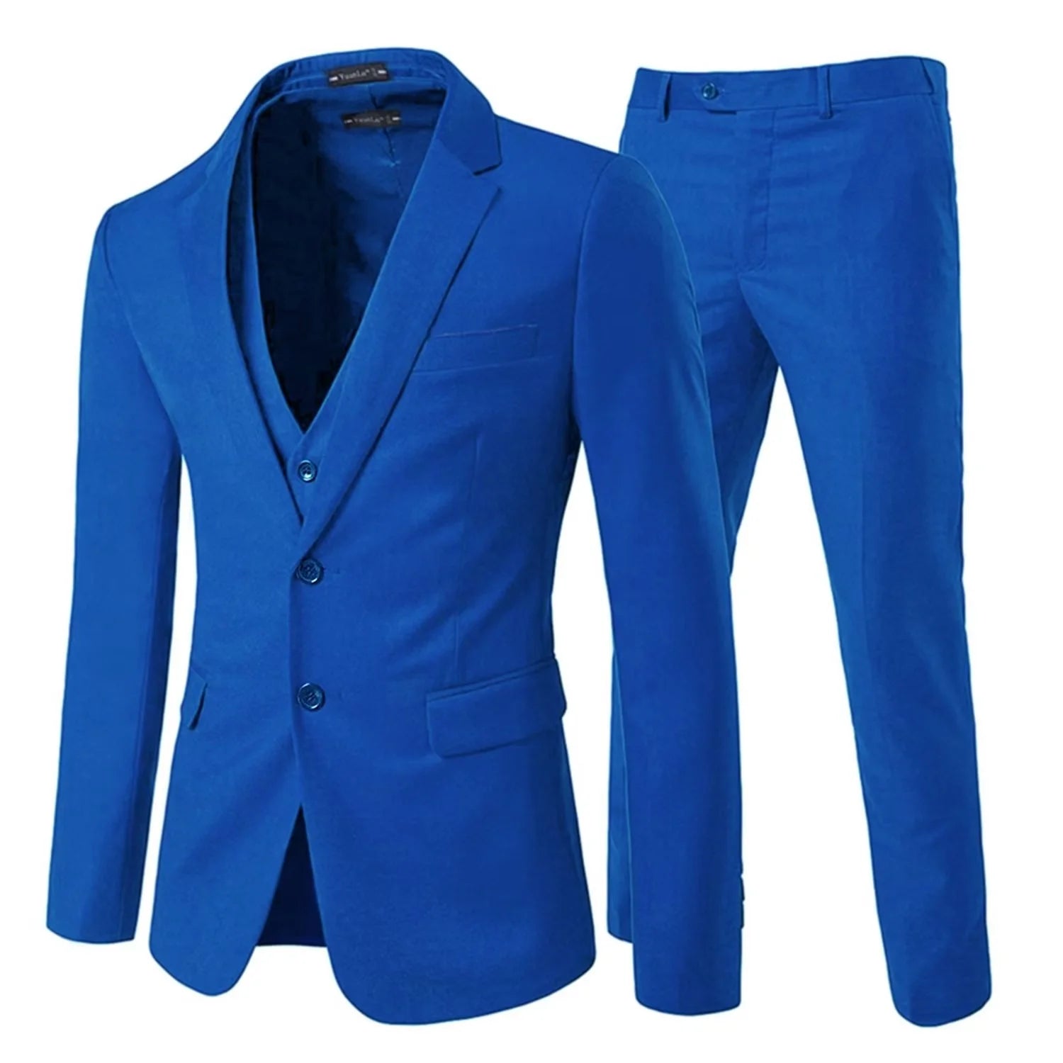 Slim Fit 3-Piece Suit Blazer Vest and Pant K9204