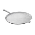 Black 14x22 Sand Cast Aluminum Pizza Tray with Handle I617686