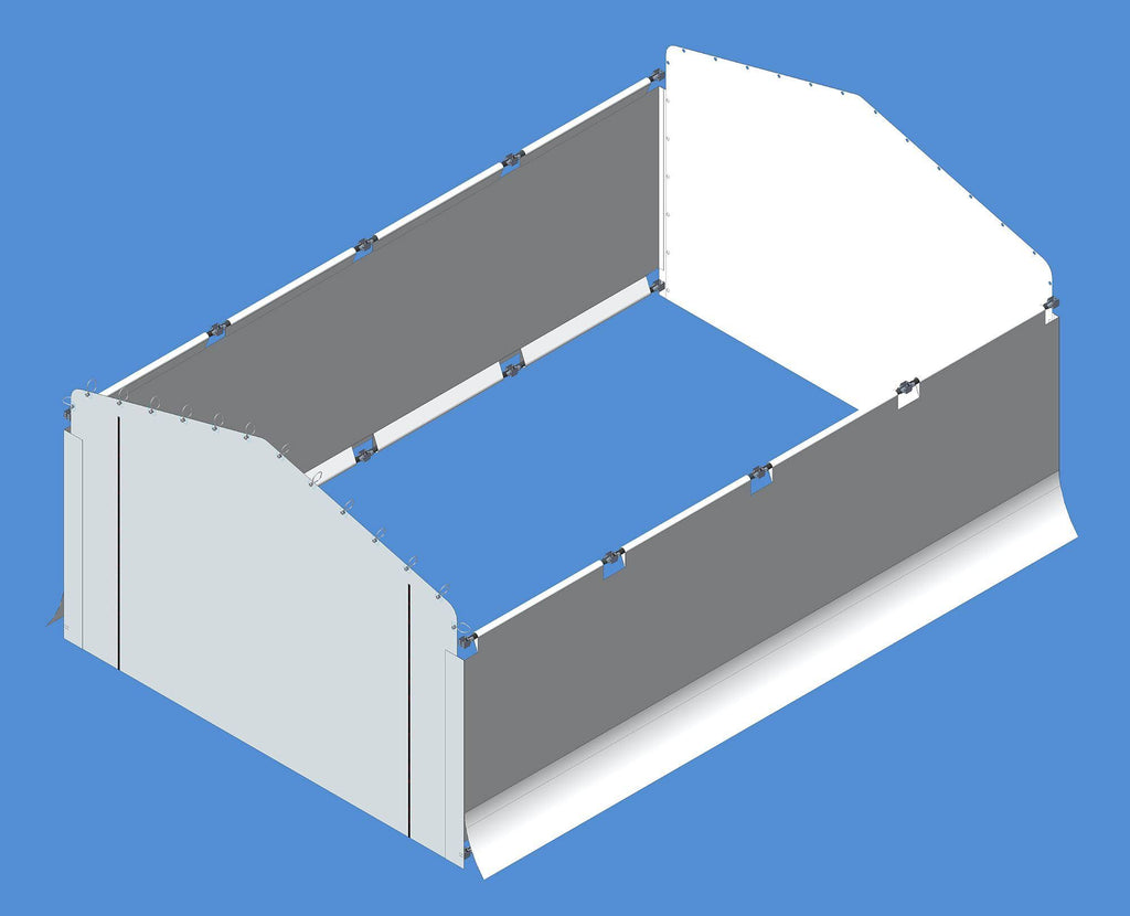 12 x 20 ft. Carport Enclosure Kit F3022