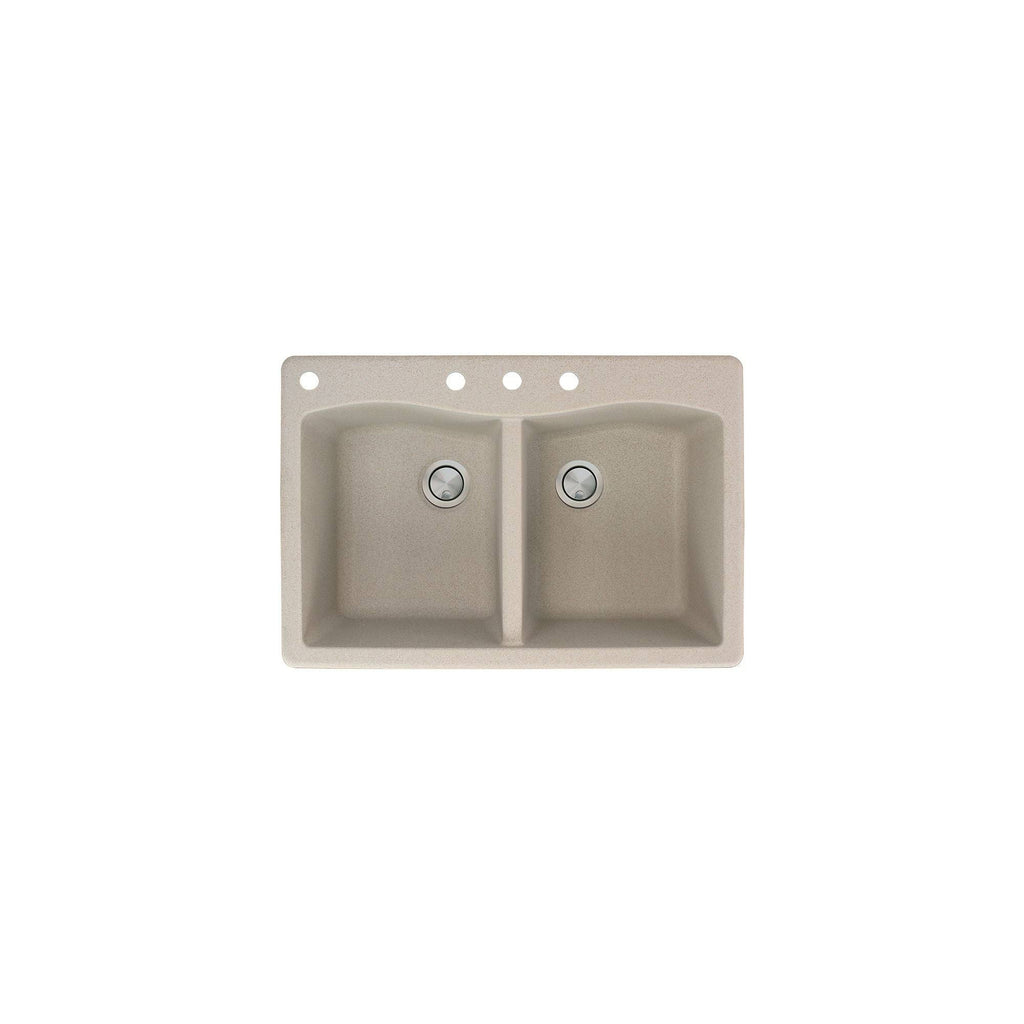 Granite 33-in Drop-In Kitchen Sink D392125