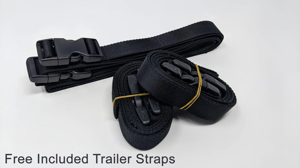 Red Black Trailerable Jet Ski Cover with Trailer Straps and Storage Bag J710