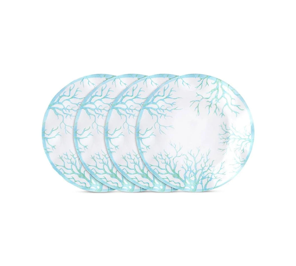 4-pc Melamine Dinner Plate Set X8493