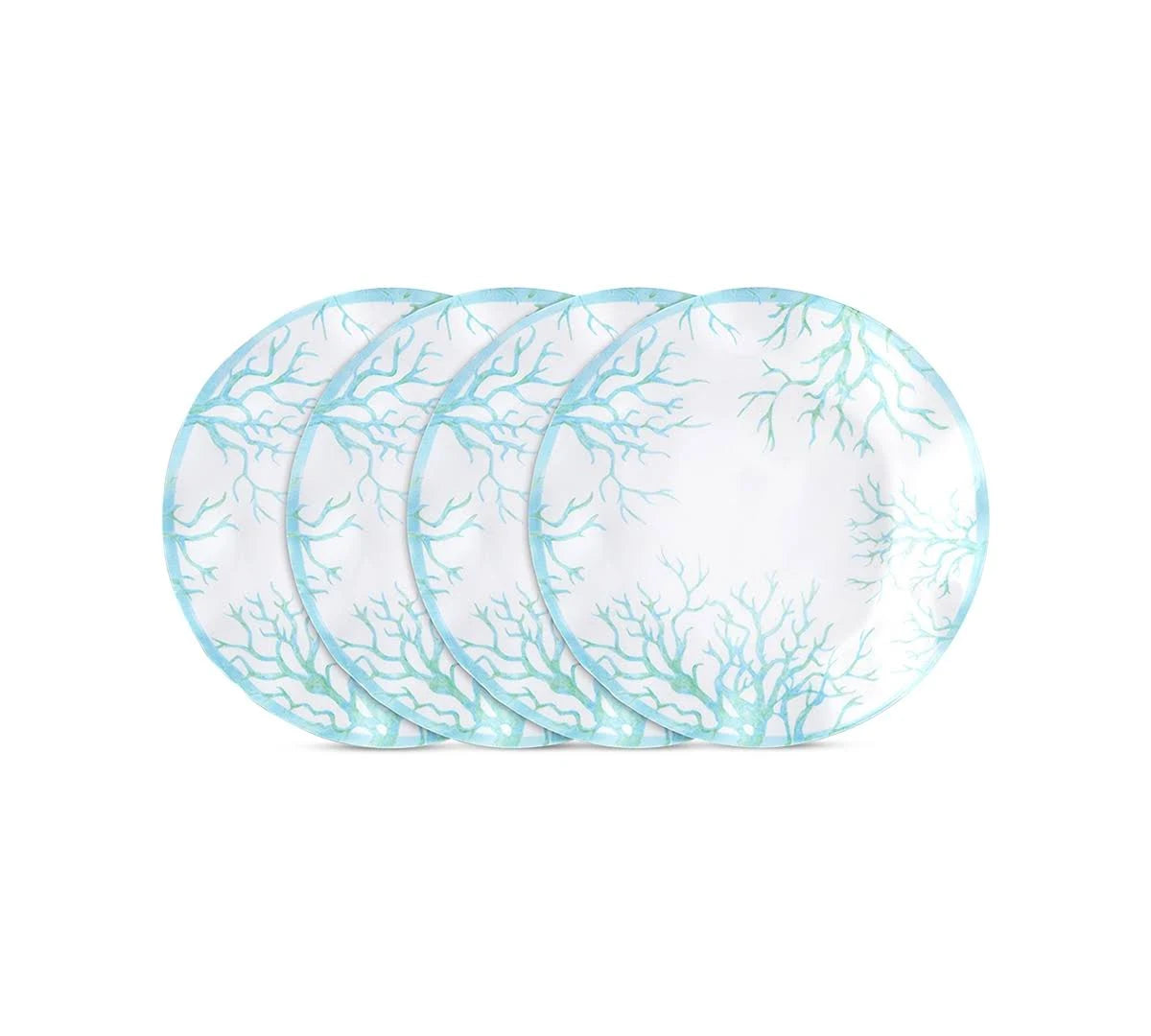 4-pc Melamine Dinner Plate Set X8493