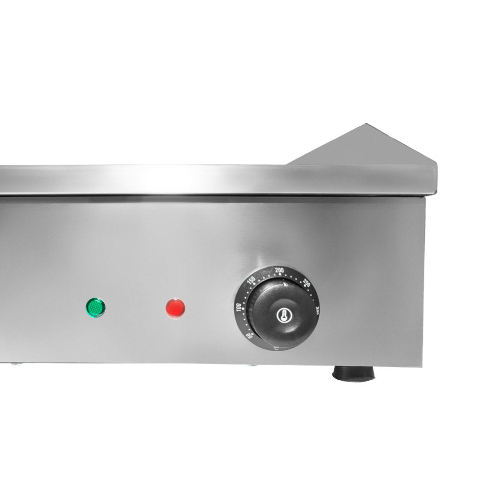 Flat Top Griddle Teppanyaki Grill with Single Thermostat Commercial 110V G10122