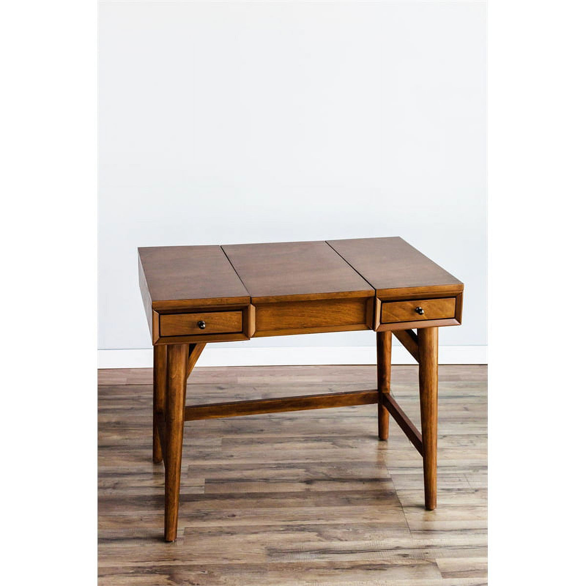 Wood Bedroom Vanity in Acorn (Brown) C56927
