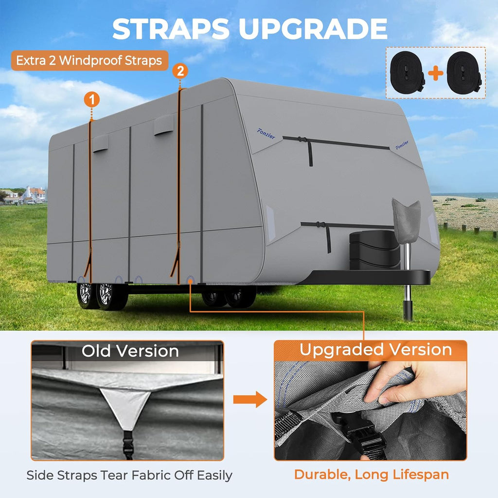 5 Layers RV Cover for 22'1 - 24' Motorhome J657