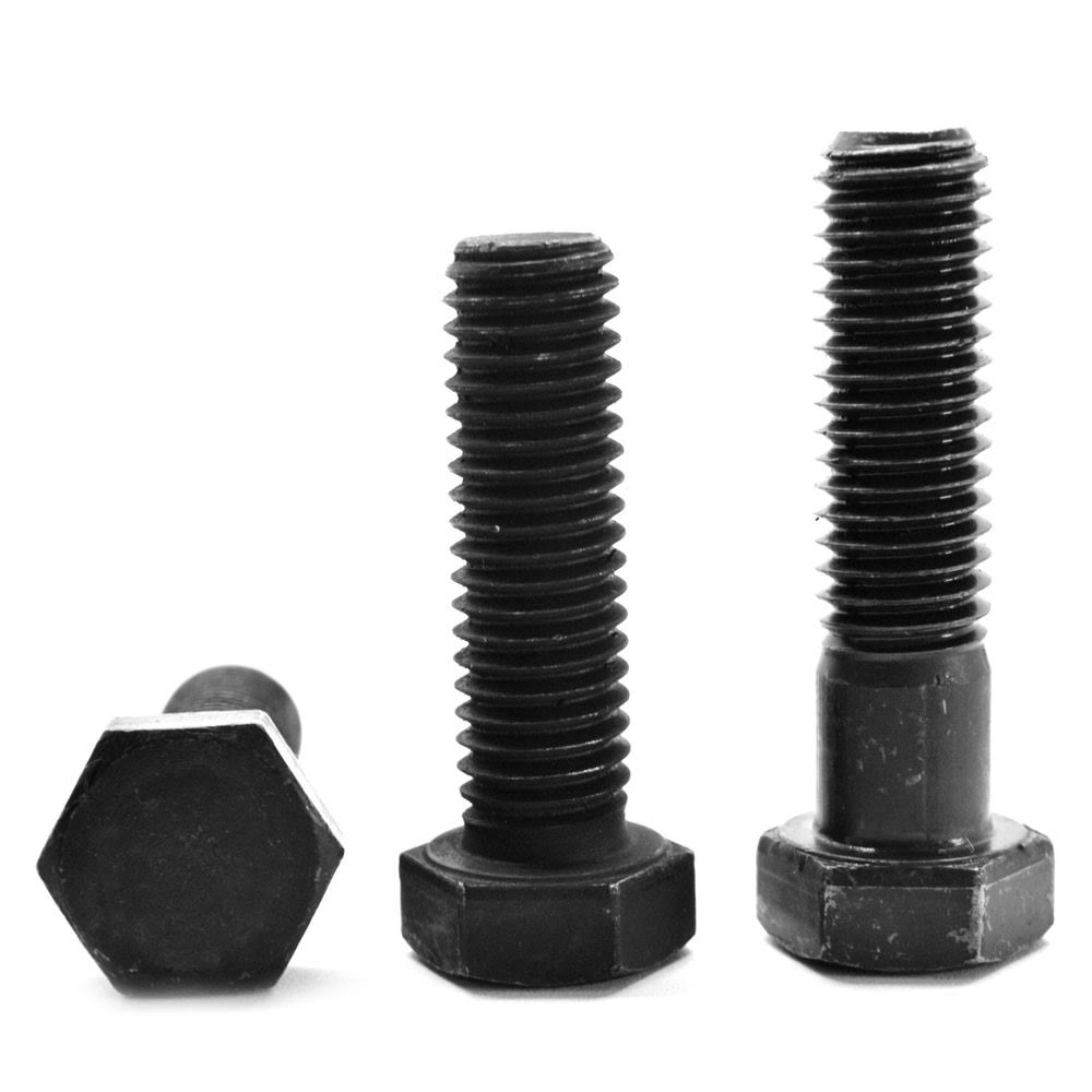 5/8x22-11 x 10x22 (PT) Coarse Thread Grade 8 Hex Cap Screw Alloy Steel Black Oxide Z131