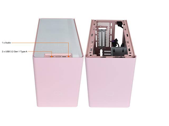 Flamingo Pink Mini-ITX Computer Case K95013