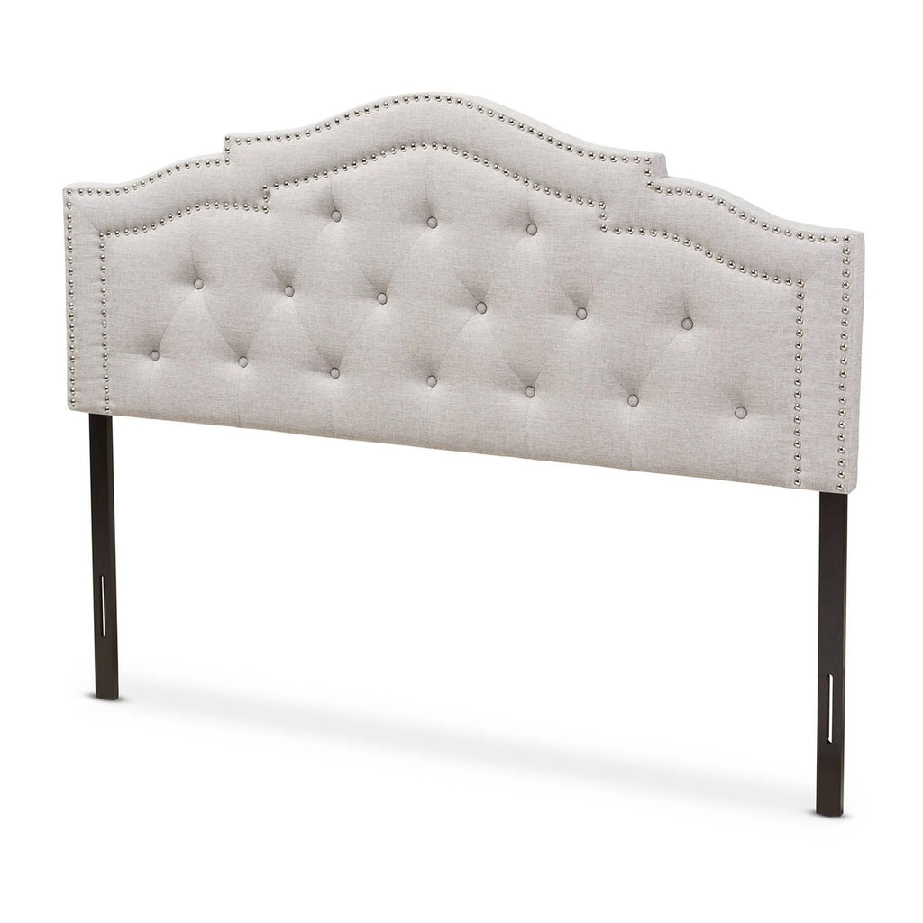 Greyish Beige Queen Headboard Z137519