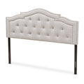 Greyish Beige Queen Headboard Z137519