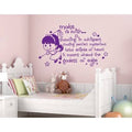 Gray 39in x 25in Wall Decal C502