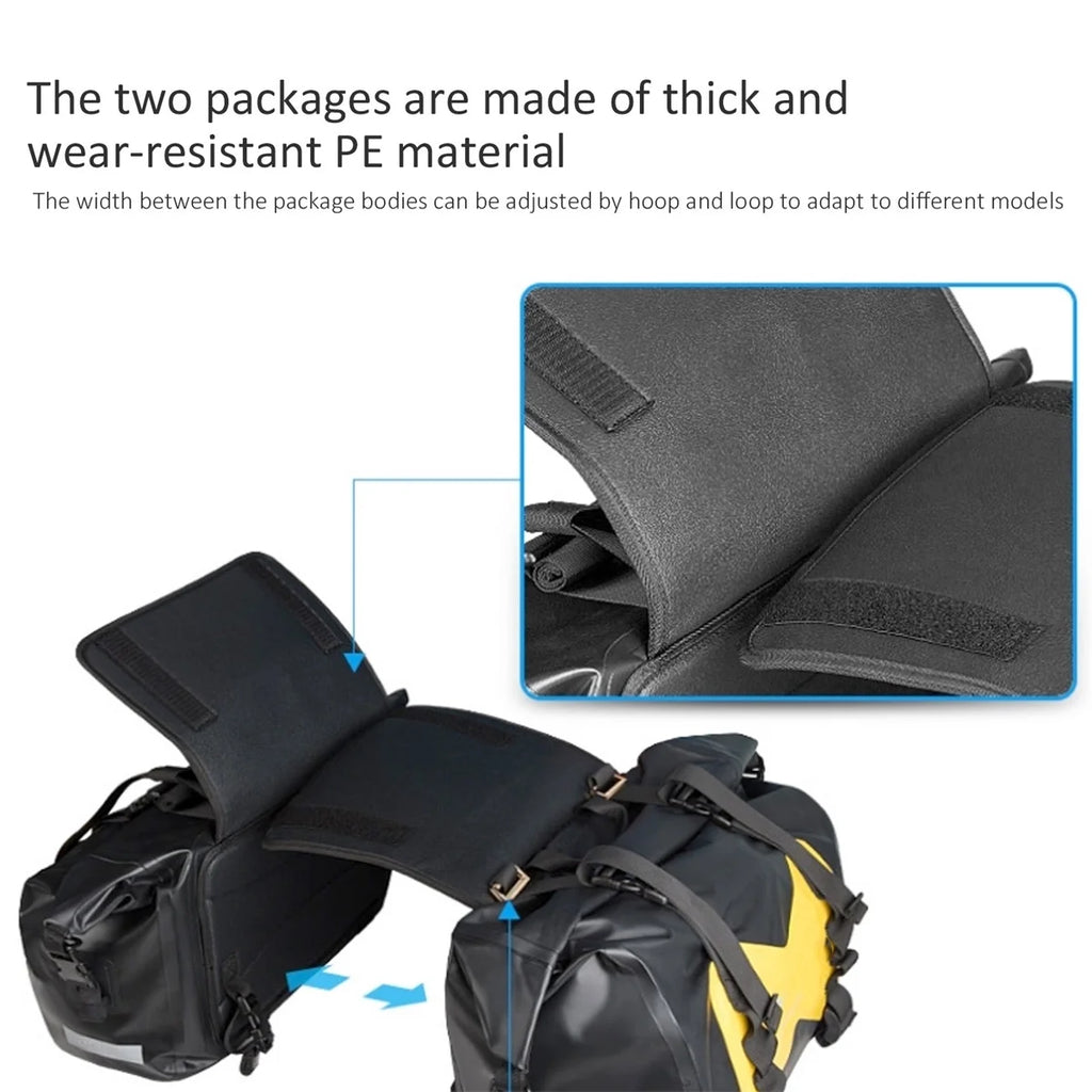 25L Waterproof Motorcycle Saddlebags G989261