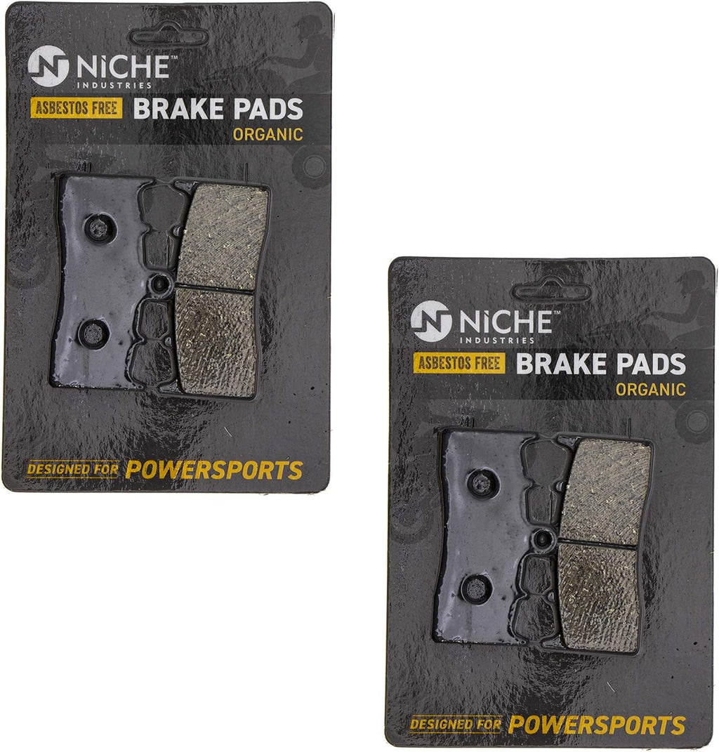 Brake Pad Set Organic Pack of 2 Y167