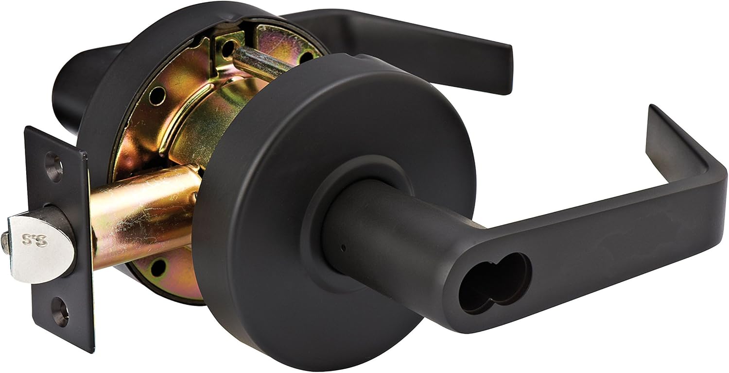 Oil Rubbed Bronze Finish Pack of 2 Commercial Storeroom Door Lock N8552
