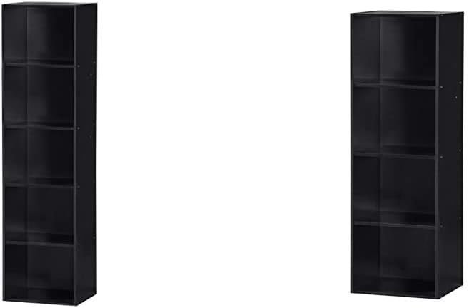5 Shelve Bookcase Beech E545