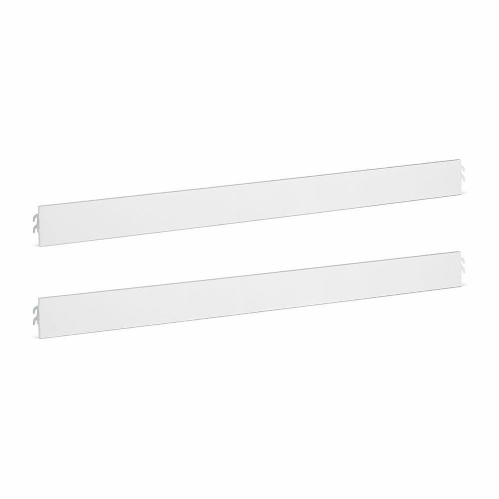 Bright White Convertible Bed Rail L305