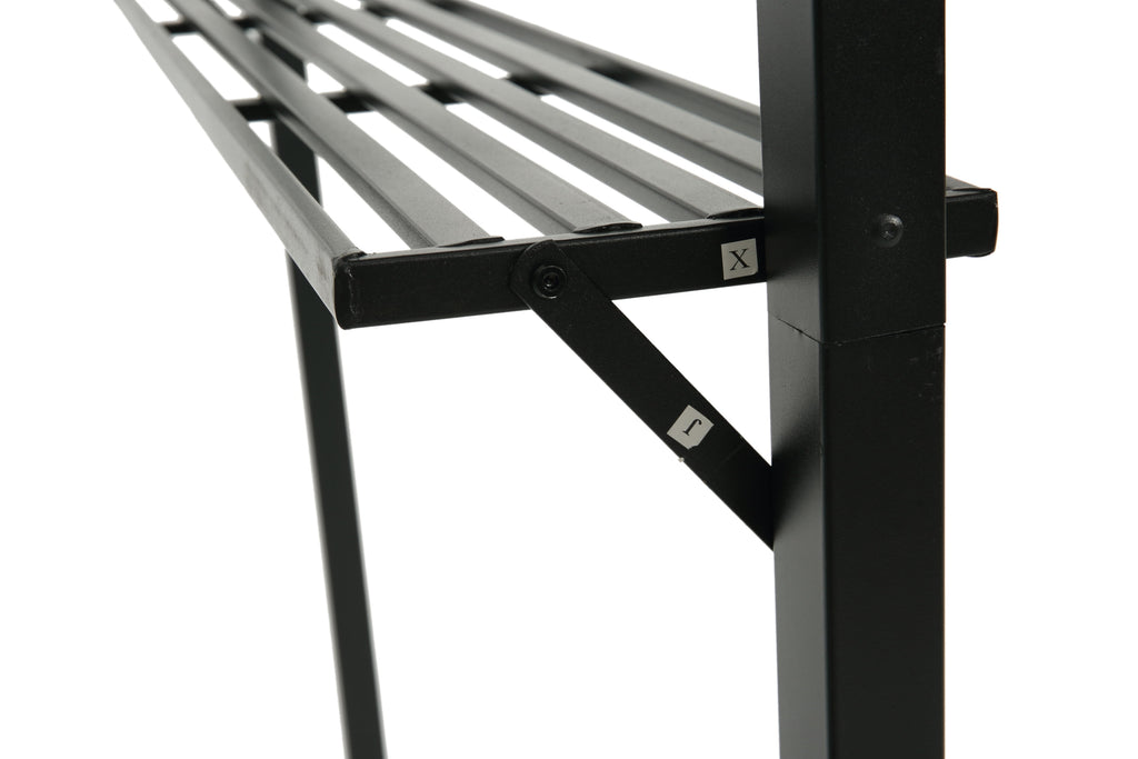 Double Tier Steel Frame BBQ Grill Gazebo Canopy with Bar Counters Y645