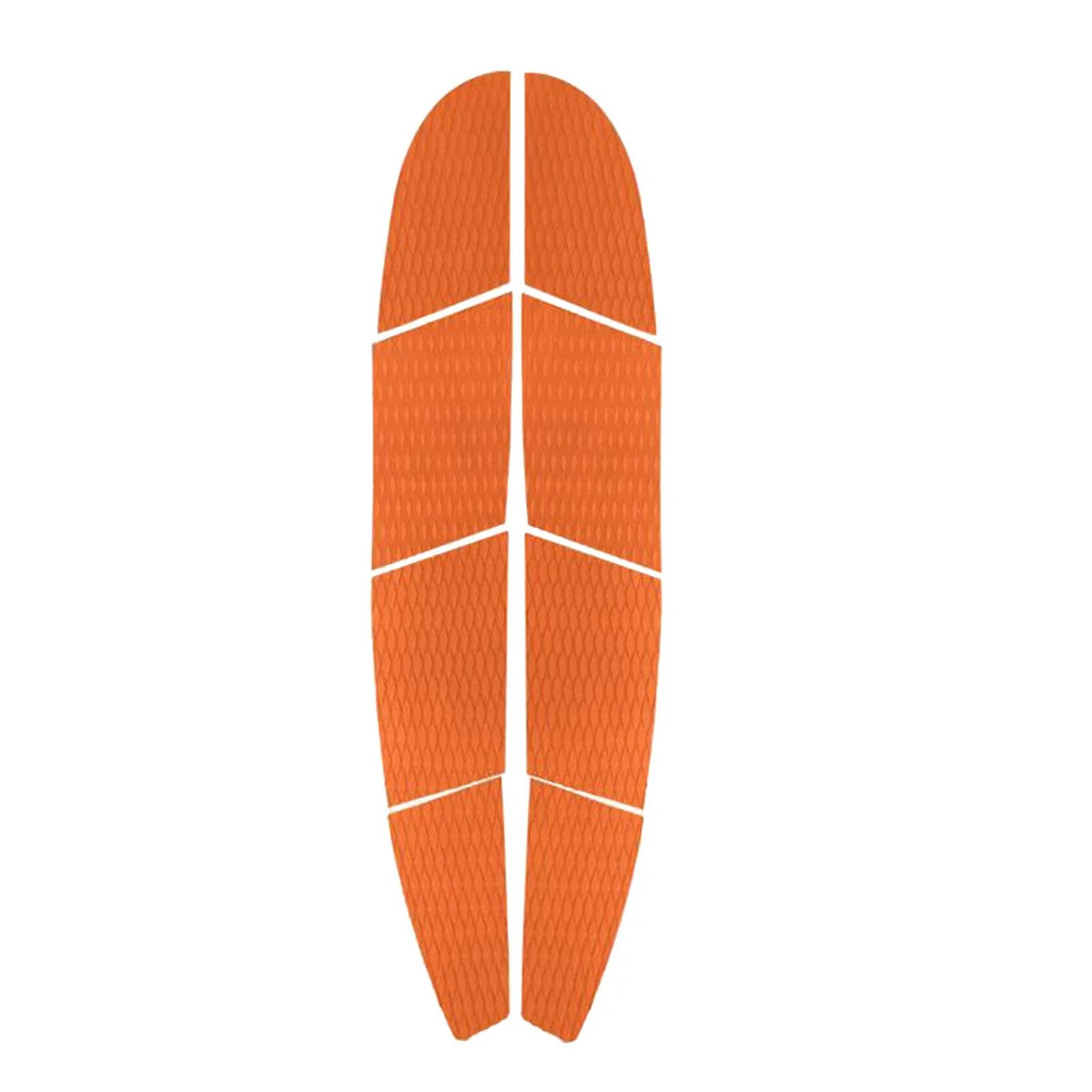 Orange 8Pcs Surfboard Traction Pad O8088