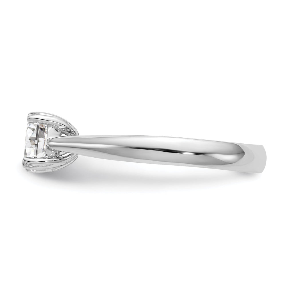 14k White Gold Solitaire Engagement Ring B2929